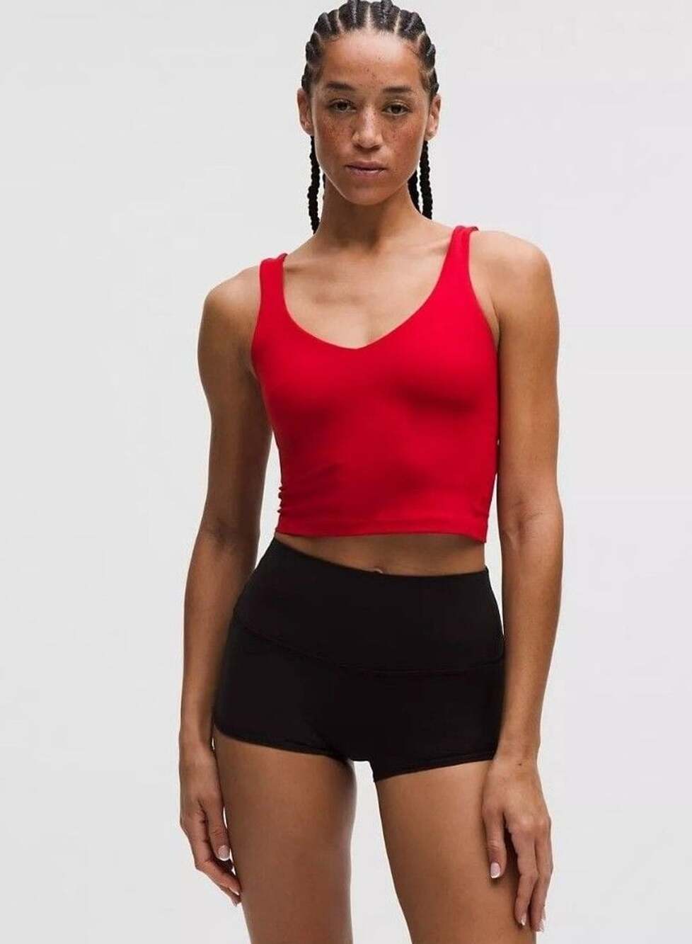 210 Lululemon Align™ Tank Top *Light Support, A/B Cup Size 0 Oxford Red